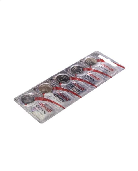 MAXELL BATTERY CR1620 5PK BLISTER 5x1 CARD 18586500