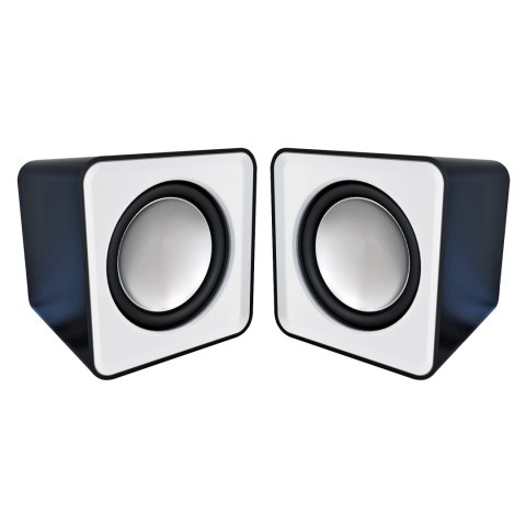 OMEGA SPEAKER GŁOŚNIK 2.0 SURVEYOR 6W USB WHITE [41586] TE