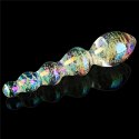 DILDO GLOW-IN-THE-DARK TWILIGHT GLEAM GLASS 24-0447