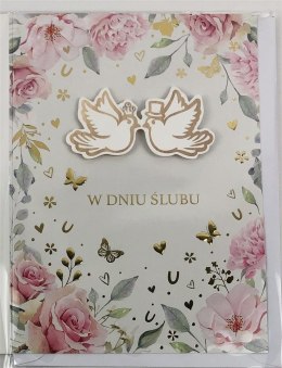 Kartka okolicznościowa Ślub