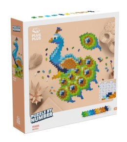 Klocki Plus-Plus Puzzle By Numbers Paw 800el