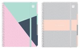 Notatnik organizer B6/105K z przekł. BB pastel mix