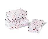 Pudełko prezentowe 3szt serca ROZETTE