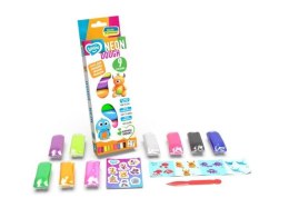 Plastelina neon 9 kolorów