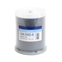 TRAXDATA RITEK DVD-R 4,7GB 16X PRINTABLE THERMAL CAKE*100 907CK100TWPRO