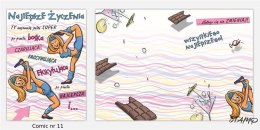 Karnet Comic B6 + koperta wzór nr 11