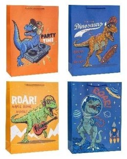 Torebka dziecięce brokat 31x40x12cm mix ROZETTE