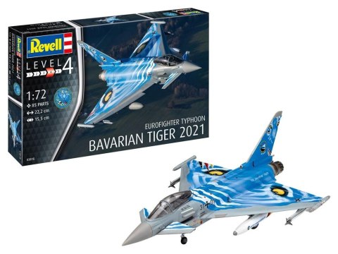 Myśliwiec Eurofighter Typhoon Bavarian Tiger 2021