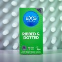 PREZERWATYWY 12 SZT. EXS RIBBED AND DOTTED 38-0011