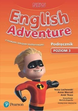 English Adventure New 3 SB + CD PEARSON