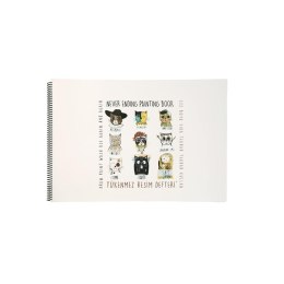 Blok poziomy Malarze Koty Funny Mat STRIGO