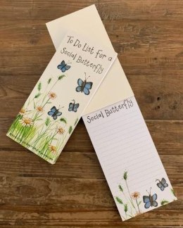 Lista zakupów z magnesem MNP22 Motyle