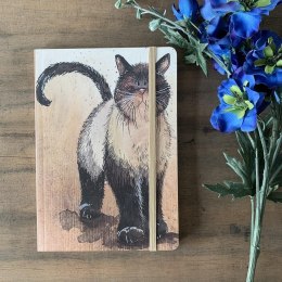 Notatnik z gumką A5 LCN08 Kot Coco