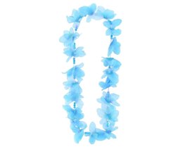 Naszyjnik hawajski Motylki turkusowy