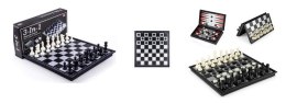 Szachy 3w1 magnetyczne 25x25cm