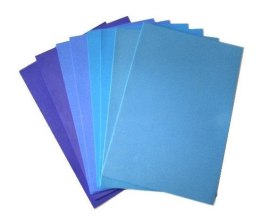 Pianka niebieska 20x30cm 8 arkuszy