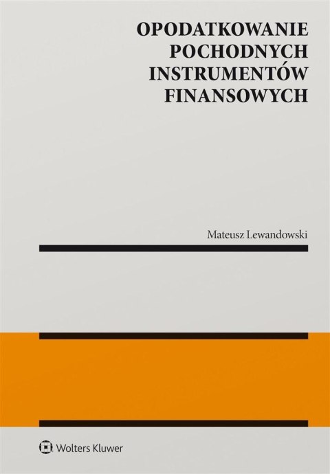 Opodatkowanie pochodnych instrumentów finansowych