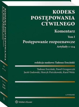 Kodeks postępowania cywilnego. Komentarz T.1