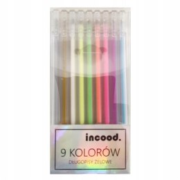 Cienkopisy pastelowe 9 kolorów