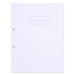 Skoroszyt A4 z oczkiem nadruk biały