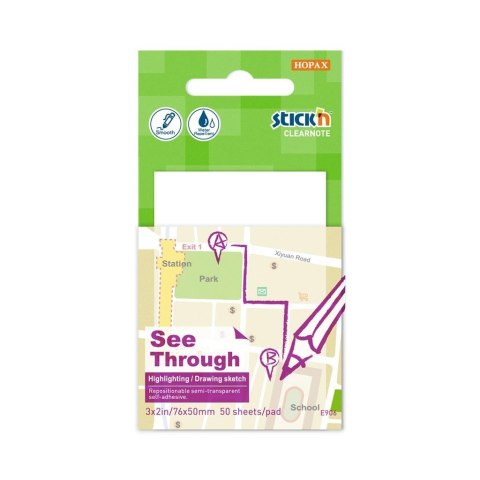 Notes samoprzylepny 51x76mm 50 kart.