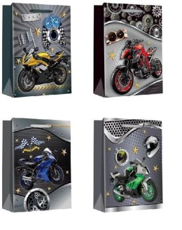 Torebka prezentowa L Pojazdy