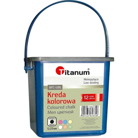 Kreda chodnikowa kolorowa 12szt