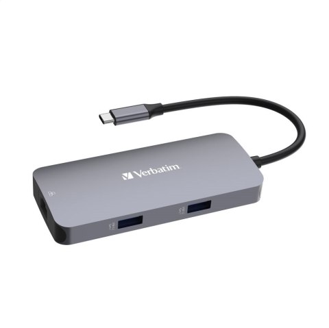VERBATIM KONCENTRATOR USB-C PRO 5 PORT HUB HDMI 4K 60HZ GIGABIT ETHERNET PD CMH-05 32150