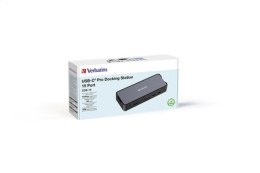 VERBATIM USB-C PRO DOCKING STATION 15 PORT 2X USB-C GEN2 1x USB-A 2 x HDMI DP RJ45 SD CDS-15 32171