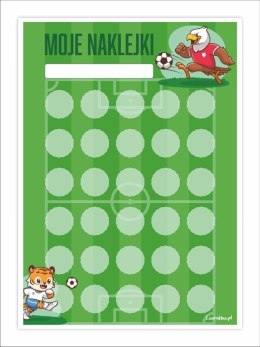 Karty motywacyjne piłka nożna (5szt)