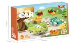 Klocki 26szt Samochód wyścigowy