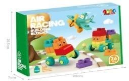 Klocki 26szt Wyścig powietrzny