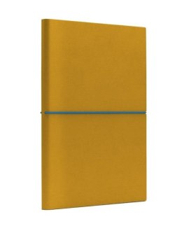 Notatnik A5 Fun M kropki żółty/niebieski