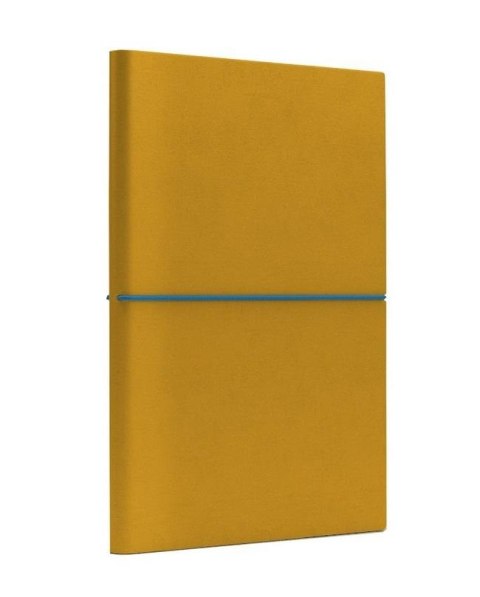 Notatnik A5 Fun M kropki żółty/niebieski