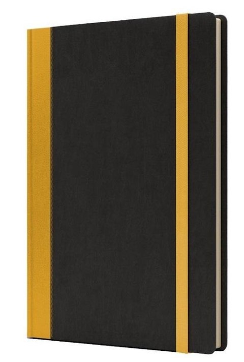 Notatnik B5 Pro L linia czarny/żółty