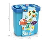 Klocki 50szt Samochód wyścigowy