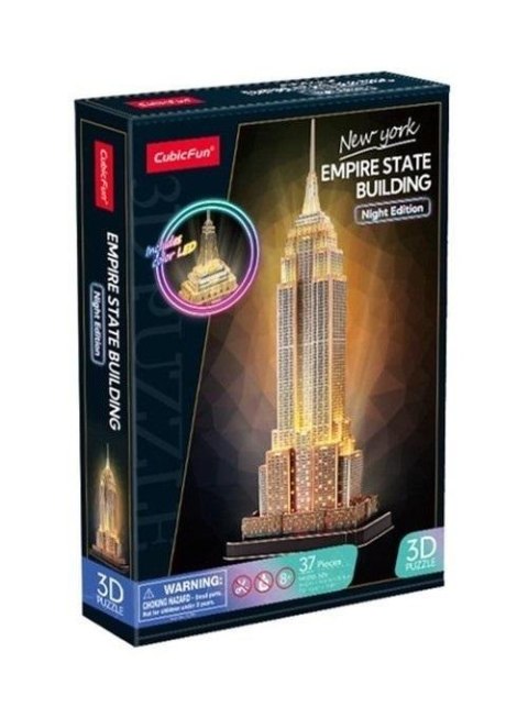 Puzzle 3D Empire State Building (wersja nocna)