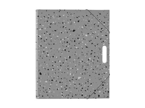 Teczka na rysunki A4 Terrazzo szara