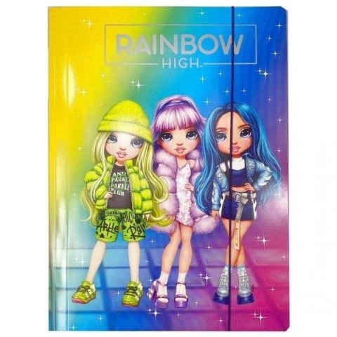 Teczka z gumką A4 Rainbow High