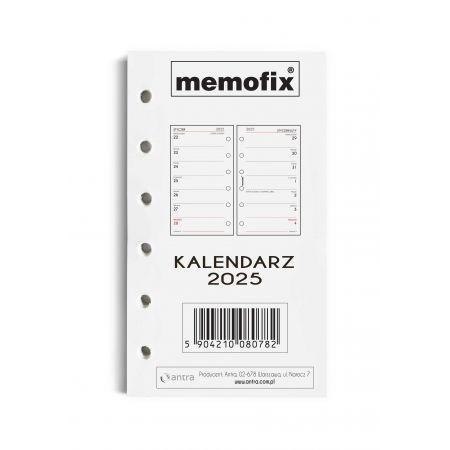 Wkład kalendarzowy 2025 A6 MEM/K/TNS