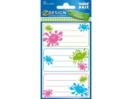 Naklejki na książki i zeszyty - Kleksy