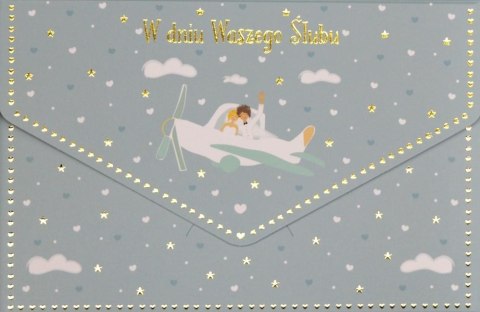 Kartka-koperta Ślub TS+07