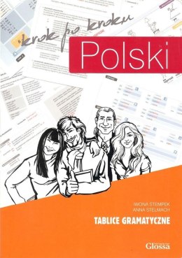 Polski krok po kroku. Tablice gramatyczne + online