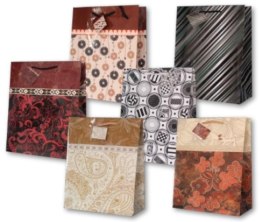 Torebka ozdobna laminowana PL-2 mała grafika