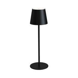 PLATINET TABLE PORTABLE LAMP LAMPA PRZENOŚNA WODOOPORNA WATERPROOF IP44 REGULATION RECHARGABLE BLACK [45925]