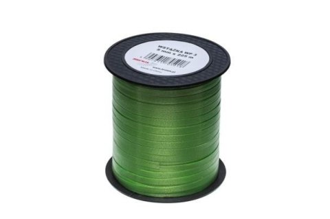 Wstążka plastikowa zielona 5mmx225m