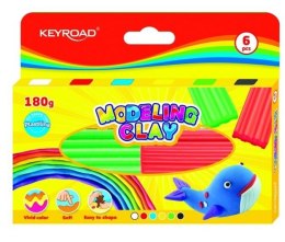 Modelina 30 g 6 kolorów