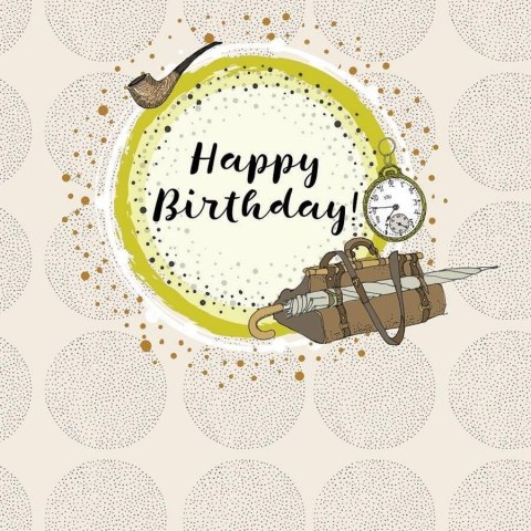 Karnet Swarovski kwadrat CL0215 Urodziny walizka