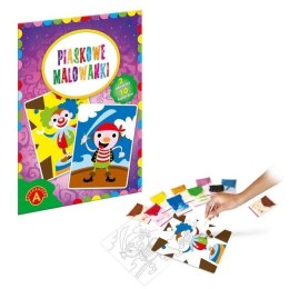 Piaskowe malowanki Klaun i Pirat ALEX