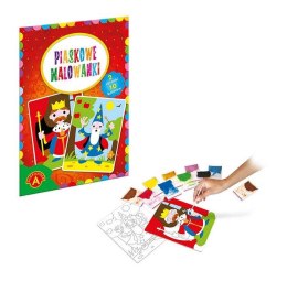 Piaskowe malowanki Król i Czarodziej ALEX